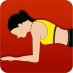 15 days belly fat workout app android application logo